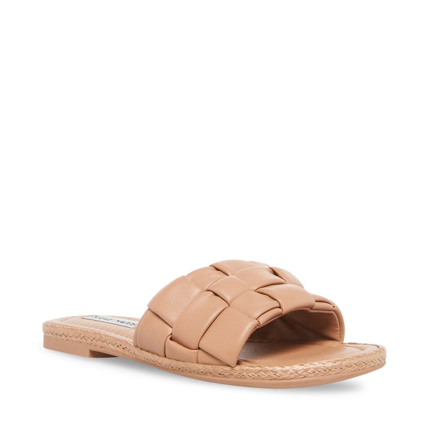 Beige Steve Madden Brina Women's Slides | PH 7025SWX